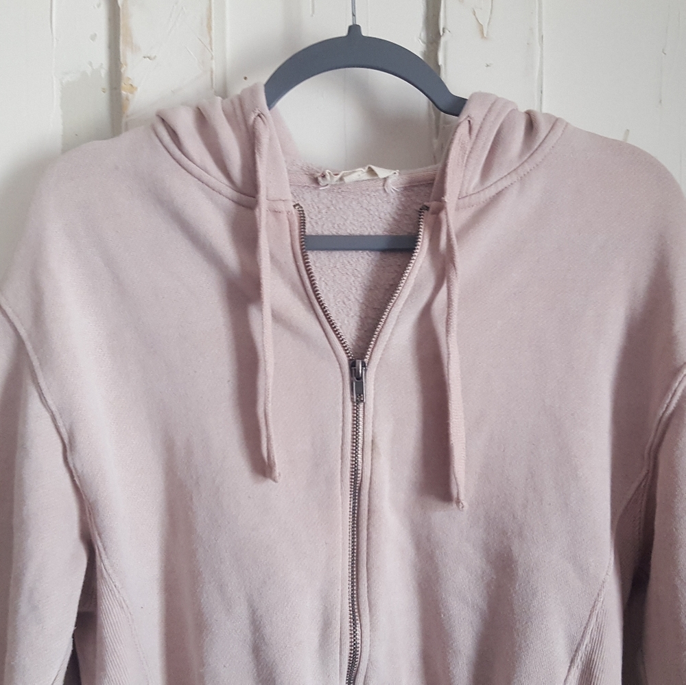Women's Cropped Zip-up Sweatshirt